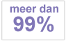 Ruim 99% nauwkeurig